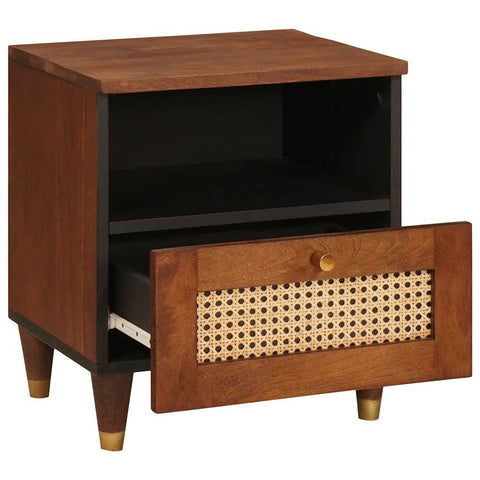 vidaXL Bedside Tables with Drawer 2 pcs 40 x 33 x 46 cm