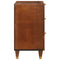 vidaXL Bedside Tables Brown 50 x 33 x 60 cm Cane and solid mango wood