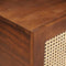 vidaXL Coffee Tables Brown 100 x 54 x 40 cm Cane and solid mango wood