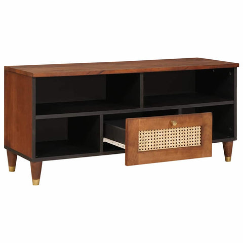 vidaXL Media Storage Cabinets & Racks Brown 100 x 33.5 x 46 cm