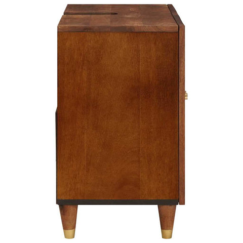 vidaXL Sink cabinet with Shelf with Storage Brown 62 x 33 x 58 cm