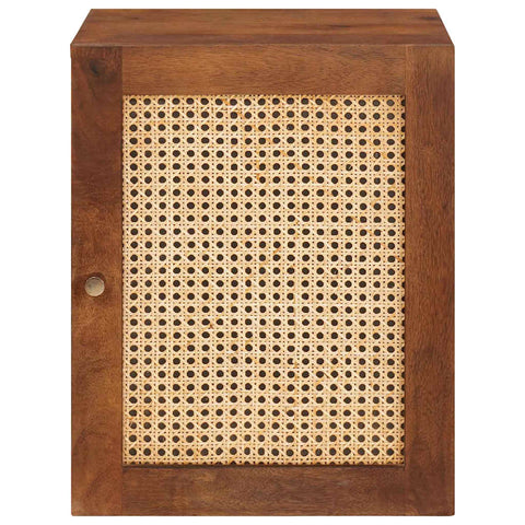 vidaXL Bathroom Cabinet with Shelf with Door Brown 38 x 33.5 x 48 cm