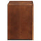vidaXL Bathroom Cabinet with Shelf with Door Brown 38 x 33.5 x 48 cm