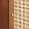 vidaXL Bathroom Cabinet with Shelf with Door Brown 38 x 33.5 x 58 cm