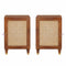 vidaXL Bathroom Cabinet with Shelf with Door Brown 38 x 33.5 x 58 cm