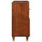 vidaXL Sideboard Brown 80 x 33.5 x 75 cm Cane and solid mango wood