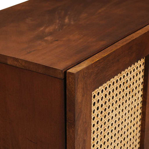 vidaXL Media Storage Cabinets & Racks Brown 90 x 33.5 x 75 cm
