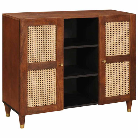 vidaXL Media Storage Cabinets & Racks Brown 90 x 33.5 x 75 cm
