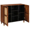 vidaXL Media Storage Cabinets & Racks Brown 90 x 33.5 x 75 cm