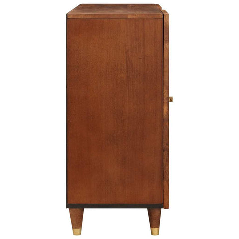 vidaXL Media Storage Cabinets & Racks Brown 90 x 33.5 x 75 cm