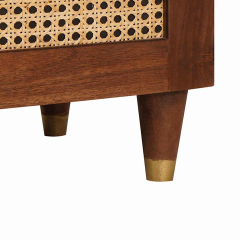 vidaXL Media Storage Cabinets & Racks Brown 60 x 33.5 x 100 cm