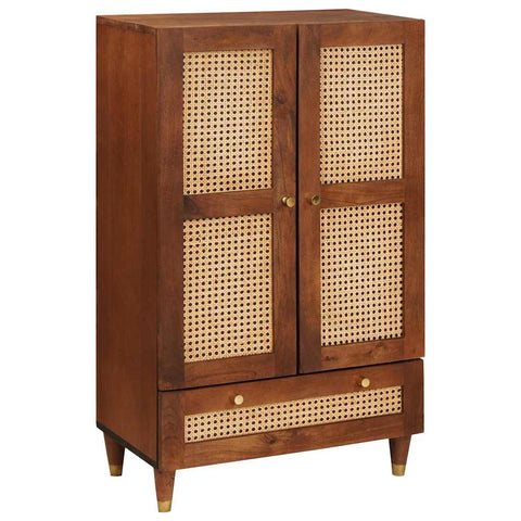 vidaXL Media Storage Cabinets & Racks Brown 60 x 33.5 x 100 cm