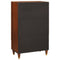 vidaXL Media Storage Cabinets & Racks Brown 60 x 33.5 x 100 cm