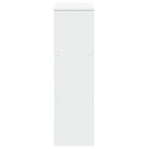 vidaXL Room Divider Bookcase 3-Tier White 99x29x99 cm Engineered Wood