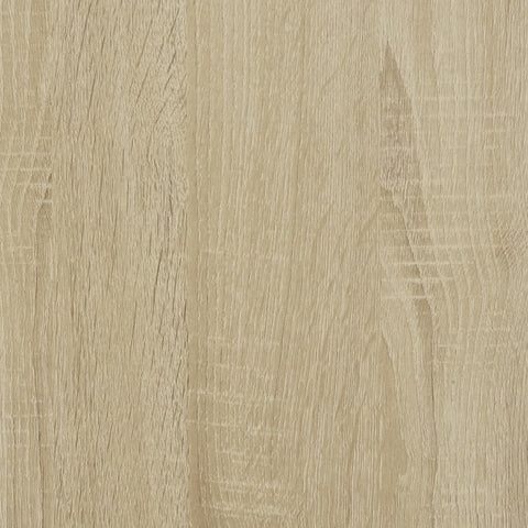 vidaXL Room Divider Bookcase 3-Tier Sonoma Oak 99x29x99 cm Engineered Wood