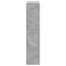 vidaXL Room Divider Bookcase 4-Tier Concrete Grey 131.5x29x131.5 cm Engineered Wood