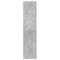 vidaXL Room Divider Bookcase 3-Tier Concrete Grey 137.5x29x103.5 cm Engineered Wood
