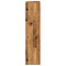 vidaXL Room Divider Bookcase 3-Tier Old Wood 123x29x123 cm Engineered Wood