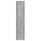 vidaXL Room Divider Bookcase 4-Tier Grey Sonoma 143.5x29x143.5 cm Engineered Wood