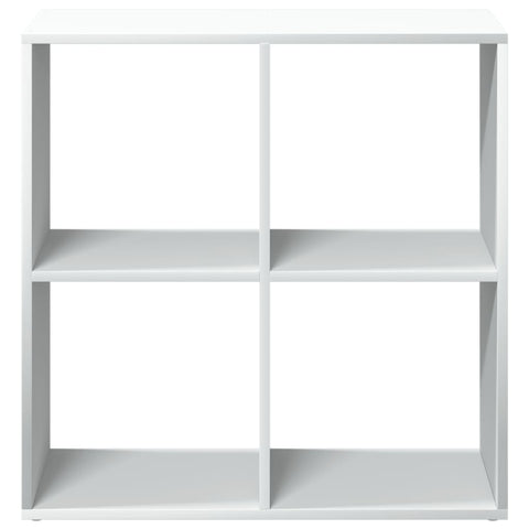 vidaXL Room Divider Bookcase White 69.5x29x69.5 cm Engineered Wood
