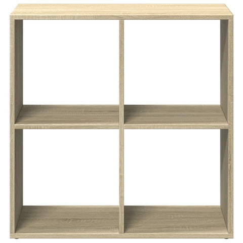 vidaXL Room Divider Bookcase Sonoma Oak 69.5x29x69.5 cm Engineered Wood