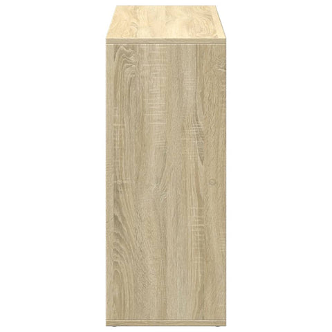 vidaXL Room Divider Bookcase Sonoma Oak 69.5x29x69.5 cm Engineered Wood