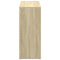 vidaXL Room Divider Bookcase Sonoma Oak 69.5x29x69.5 cm Engineered Wood