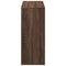 vidaXL Room Divider Bookcase Brown Oak 69.5x29x69.5 cm Engineered Wood