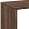 vidaXL Room Divider Bookcase Brown Oak 69.5x29x69.5 cm Engineered Wood