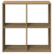 vidaXL Room Divider Bookcase Artisan Oak 69.5x29x69.5 cm Engineered Wood
