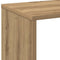 vidaXL Room Divider Bookcase Artisan Oak 69.5x29x69.5 cm Engineered Wood