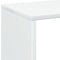vidaXL Room Divider Bookcase White 69.5x29x103.5 cm Engineered Wood