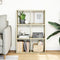 vidaXL Room Divider Bookcase Sonoma Oak 69.5x29x103.5 cm Engineered Wood