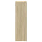 vidaXL Room Divider Bookcase Sonoma Oak 69.5x29x103.5 cm Engineered Wood