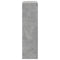 vidaXL Room Divider Bookcase Concrete Grey 69.5x29x103.5 cm Engineered Wood