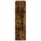 vidaXL Room Divider Bookcase Smoked Oak 69.5x29x103.5 cm Engineered Wood