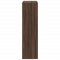 vidaXL Room Divider Bookcase Brown Oak 69.5x29x103.5 cm Engineered Wood
