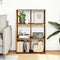 vidaXL Room Divider Bookcase Old Wood 69.5x29x103.5 cm Engineered Wood