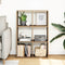 vidaXL Room Divider Bookcase Artisan Oak 69.5x29x103.5 cm Engineered Wood