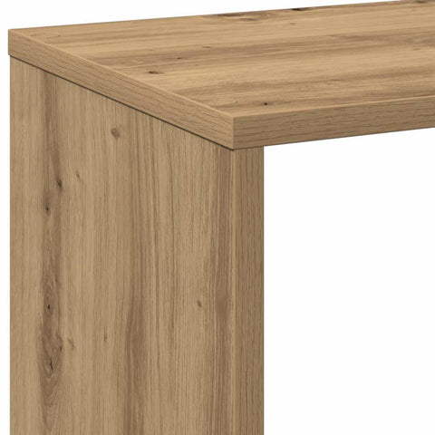 vidaXL Room Divider Bookcase Artisan Oak 69.5x29x103.5 cm Engineered Wood