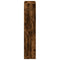 vidaXL Room Divider Bookcase Smoked Oak 69.5x29x137.5 cm Engineered Wood
