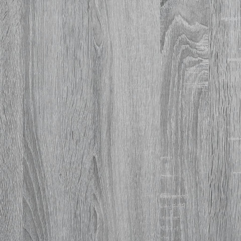 vidaXL Room Divider Bookcase Grey Sonoma 69.5x29x137.5 cm Engineered Wood