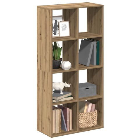 vidaXL Room Divider Bookcase Artisan Oak 69.5x29x137.5 cm Engineered Wood