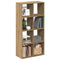 vidaXL Room Divider Bookcase Artisan Oak 69.5x29x137.5 cm Engineered Wood