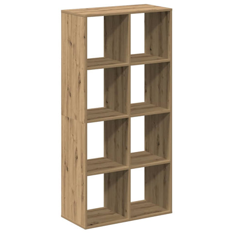 vidaXL Room Divider Bookcase Artisan Oak 69.5x29x137.5 cm Engineered Wood