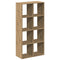 vidaXL Room Divider Bookcase Artisan Oak 69.5x29x137.5 cm Engineered Wood