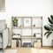 vidaXL Room Divider Bookcase Sonoma Oak 102x29x103.5 cm Engineered Wood