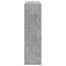 vidaXL Room Divider Bookcase Concrete Grey 102x29x103.5 cm Engineered Wood