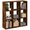 vidaXL Room Divider Bookcase Smoked Oak 102x29x103.5 cm Engineered Wood