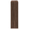 vidaXL Room Divider Bookcase Brown Oak 102x29x103.5 cm Engineered Wood